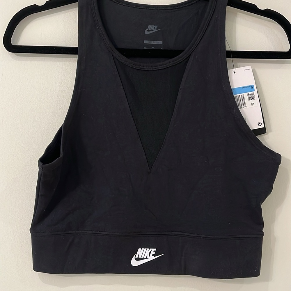 Nike Sports Bra Crop Tank - Size M - NWT